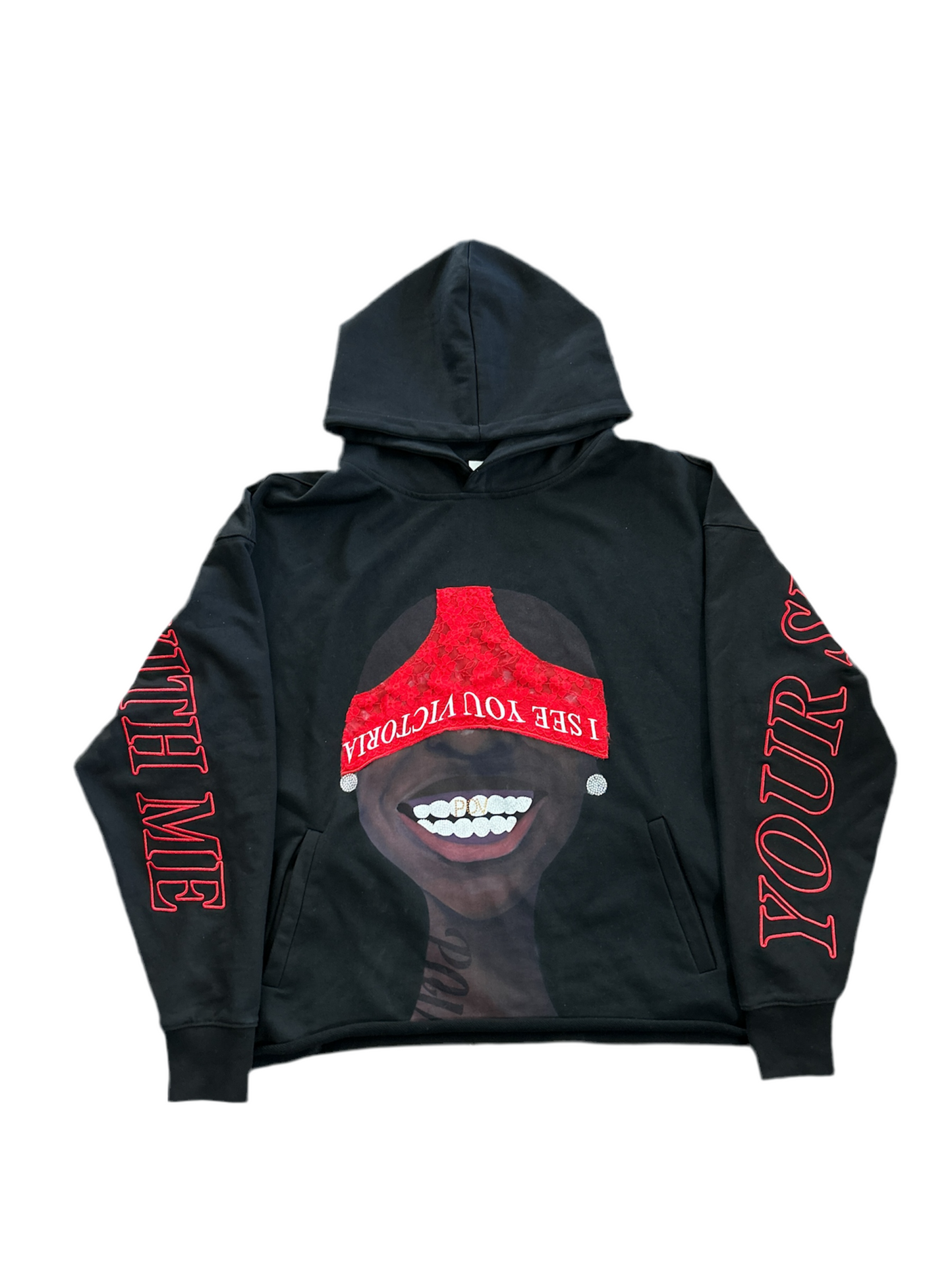 Red "Victorias Secret" Hoodie