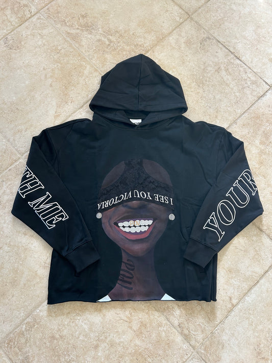 Black "Victorias Secret" Hoodie