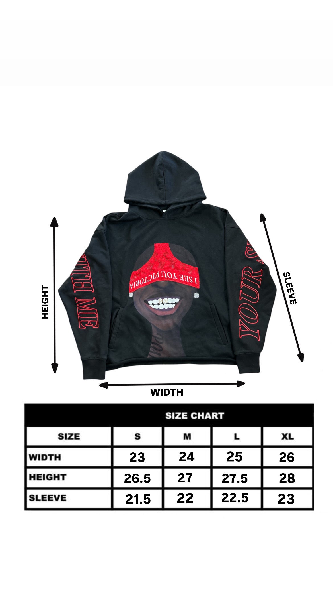 Red "Victorias Secret" Hoodie